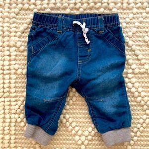 3-6 Month Baby Boy Jean Joggers